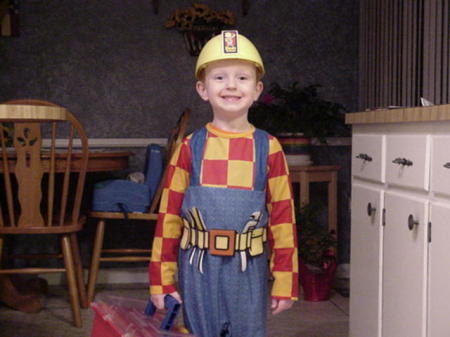 Staring Aiden as Bob the Builder