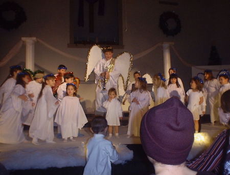 Christmas play at our church