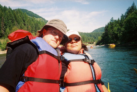 rafting on the Middle Fork