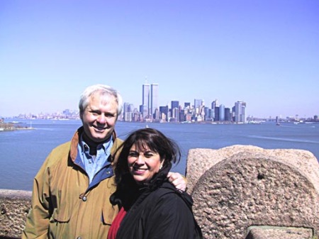 Bill and I right before 9/11