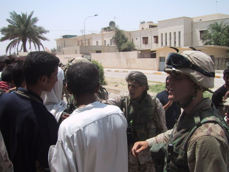 Crowd Control, Al Kut, Iraq (2003)