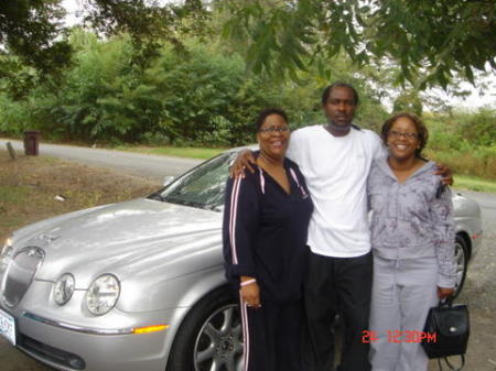 Me and family members, and my Jag'