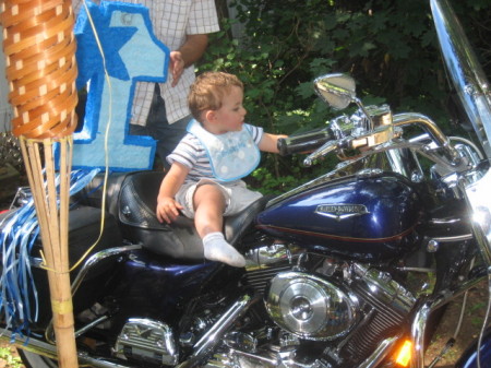 adam's first bike ridr aug 2007
