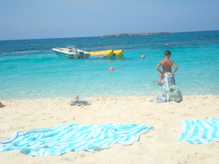 What a scene - at the beach