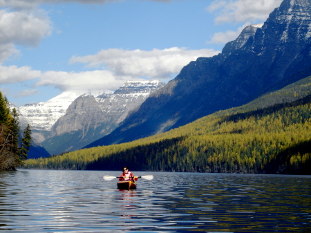 LuAnn on Bowman Lake