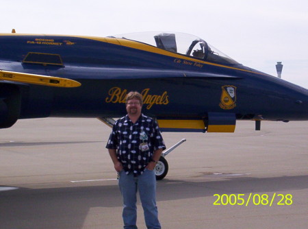 The Blue Angles (I work for the post office and got to meet them)