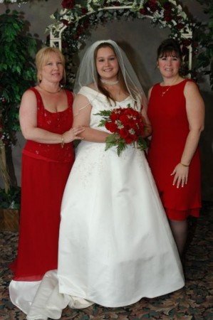 KAREN & I AT HER DAUGHTERS WEDDING