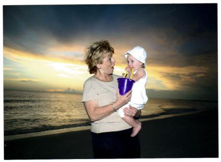 My Carol b. and her only grandaughter Abbey