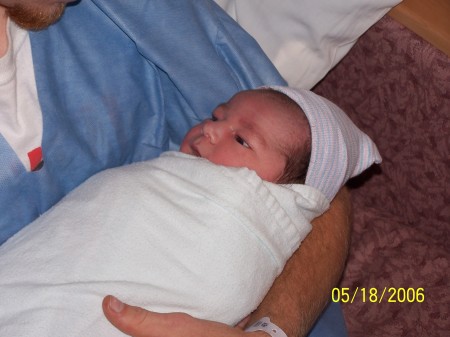 My grandson: Landon Born 5/18/06