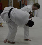Me in a Ju Jitsu class