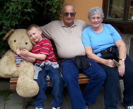 My mom and dad and oldest boy