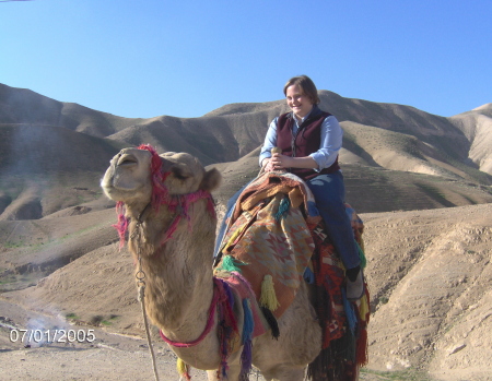 Jill on a Camel