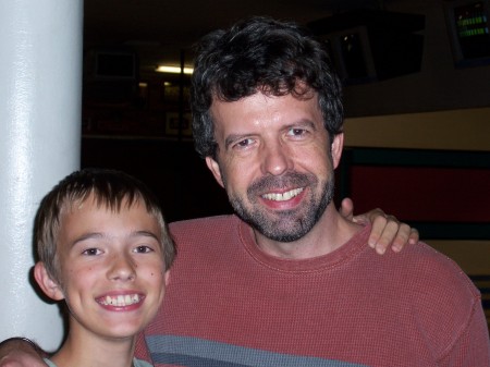 Dave & his son George 11yo. 10/05