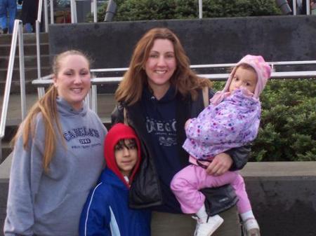 My 2 girls and my sister in Seattle
