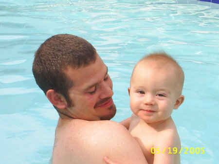 me and my son summer 2005