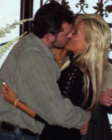 my wedding kiss with shawna on feb 11, 2005