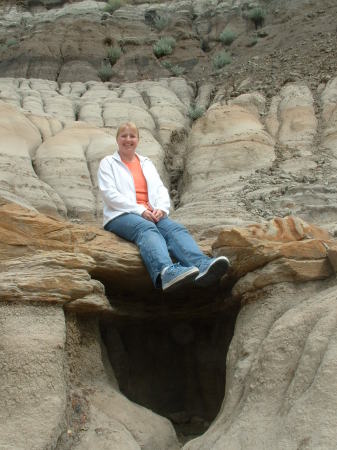 Janet in Drumheller