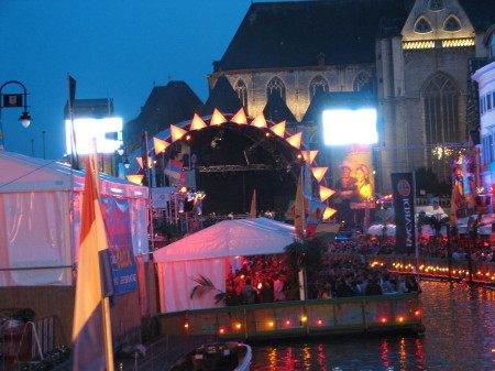 At the International Fest in Ghent, Belgium; July 2007