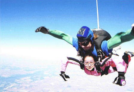 Me skydiving!!