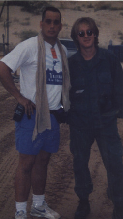 Stargate filming in 1993' AZ Desert.. Near Pilots Knob.