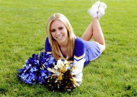 Kaylie's Cheerleading Photo for 2008