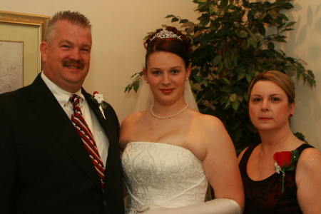 Tabitha and John's wedding day!