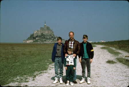 Mont St. Michel, Normandy, France April 1991