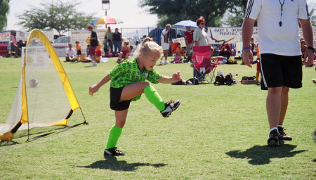 My Little Soccer Stud!  :)