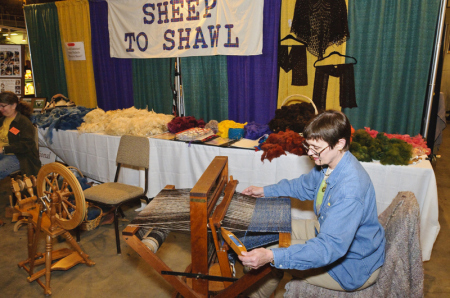 Weaving a Shawl