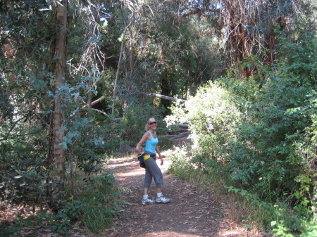 Hiking in the Santa monica Mountains 5/08