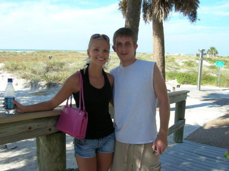 My son Steven and his financee Kelly in Florida 2006