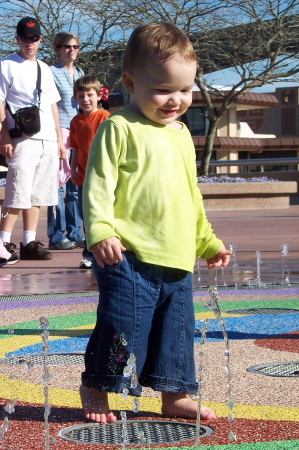 Sophie at Disney