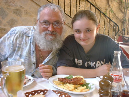 Lunch in Rhodes (Octopus, grilled)