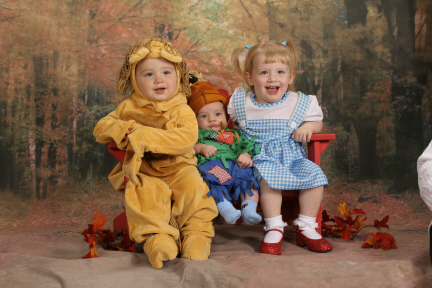 Erik, Connor and Amanda-Last Halloween 2006