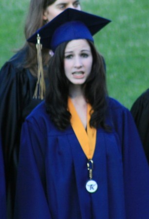 Alyssa at graduation