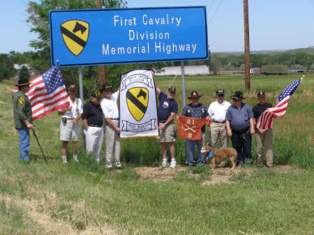 Dedication of First Cav Memorial Hwy.