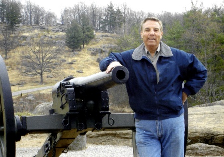 Recent trip to Gettysburg Battlefield to do research for a book in March 2007