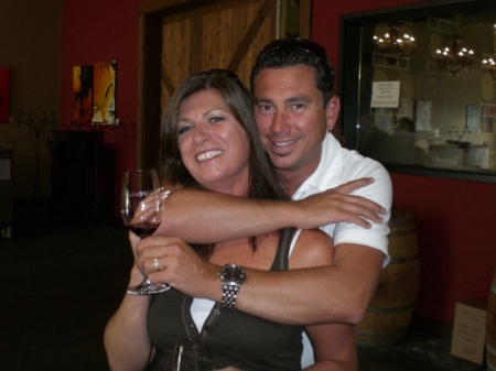 Andy and I, wine tasting Woodinville 5/2007