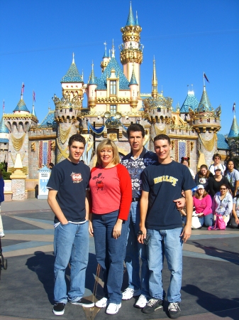 Owen & Family at Disneyland