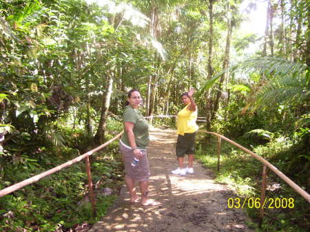 My wife n sister-in-law in Puerto Rico 2008