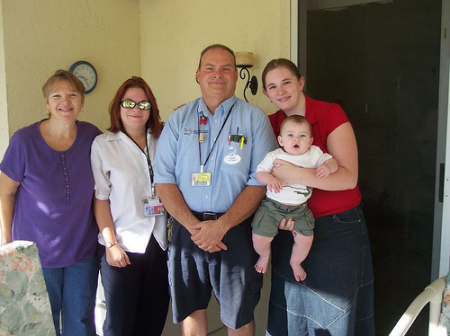 Florida family shot