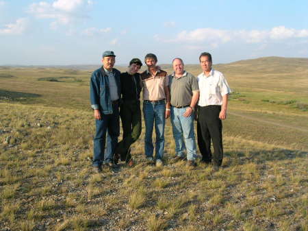 Engineering team at West Kalba Placer