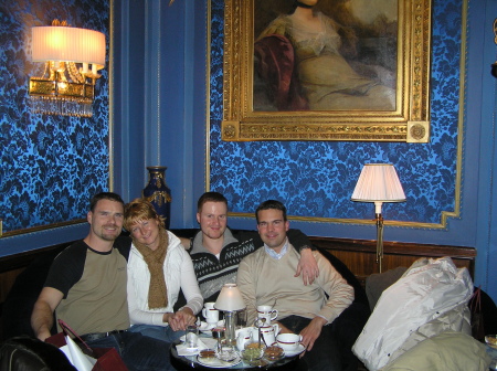 The Blue Salon, Sacher Hotel, Vienna