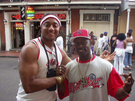 chillin in new orleans with my line brother jubilee