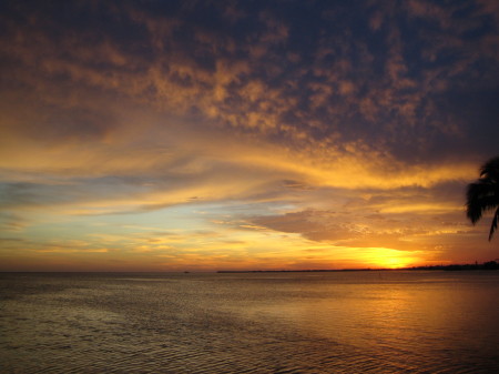 A typical Florida Keys Sunset