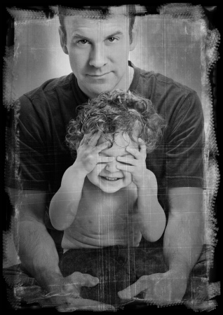 Jon with youngest son Kyen at age 2