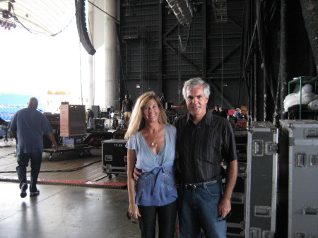 Backstage - Ford Amphitheatre, Tampa