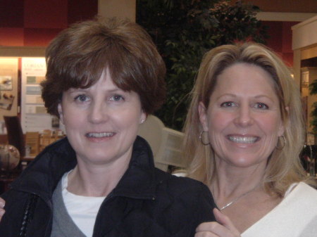 Karen and her sister Sandy