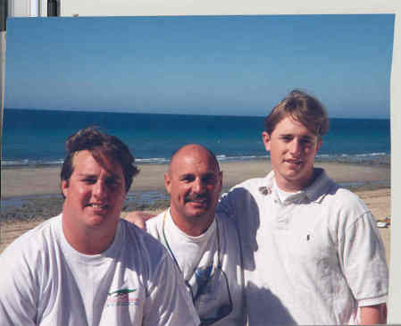 My sons Jack and Jeff about 2000 in Rocky Pt.
