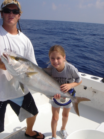 Caroline with her Florida catch! 2006